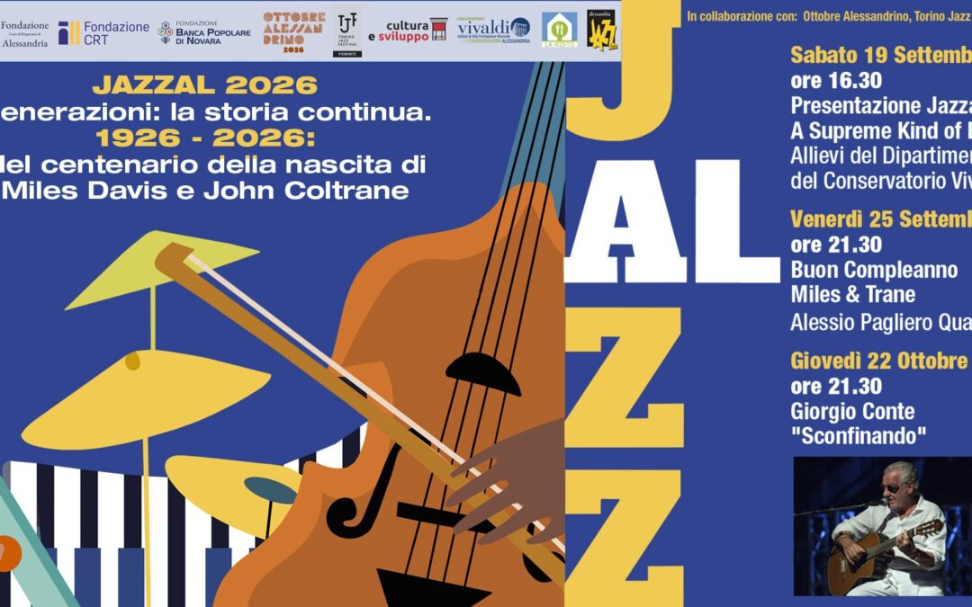 JazzAl – Giorgio Conte “Sconfinando”